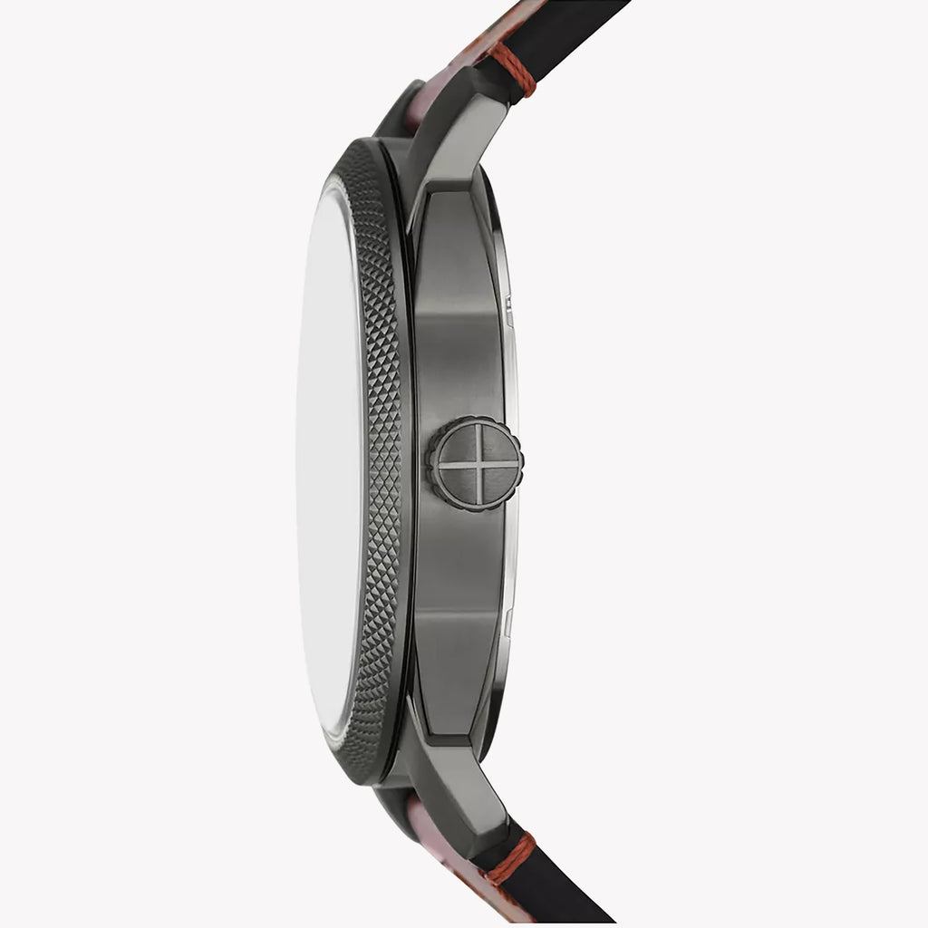 FOSSIL FS5900 - TIMELESS ELEGANCE MEN'S WATCH WITH GREY DIAL & BROWN LEATHER BAND-i-Watch-3