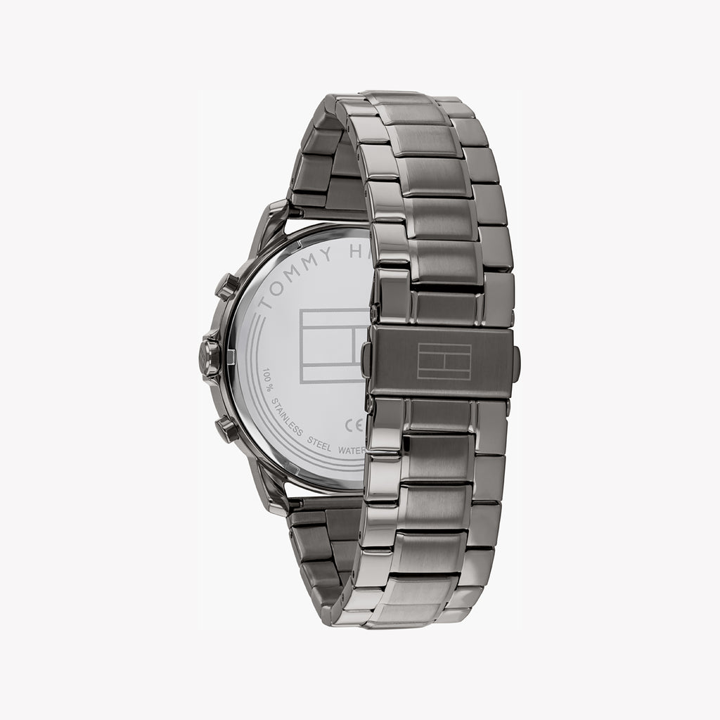 TOMMY HILFIGER 1671527 BOLD GREY & BLUE - MEN'S STAINLESS STEEL WATCH-i-Watch-3