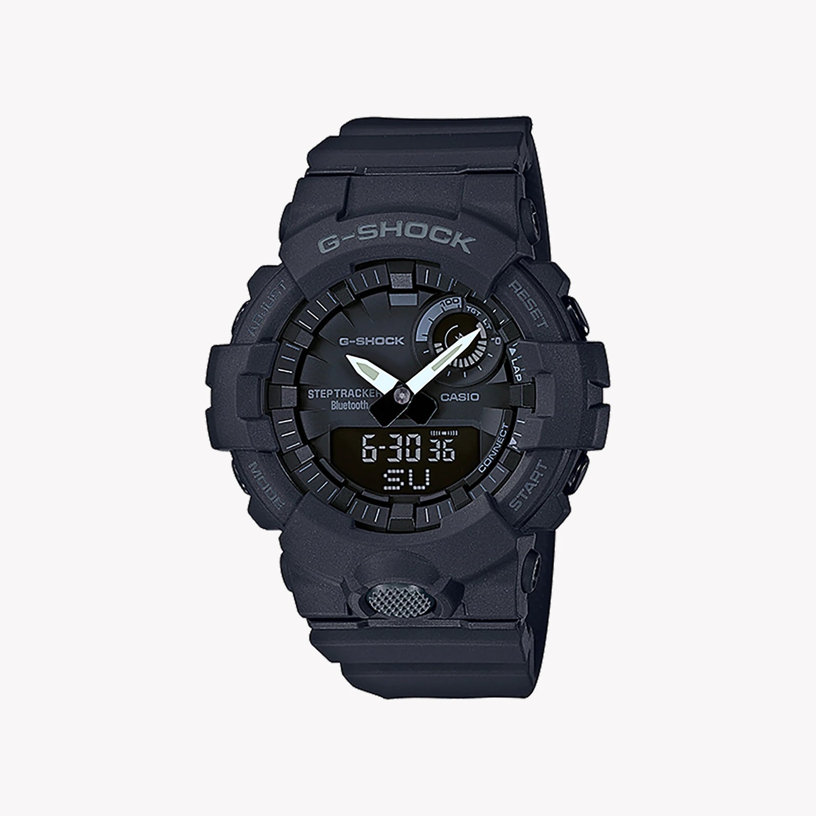 Casio Men's Black Resin Watch, Black Dial | Gba-800-1aer by i-watch