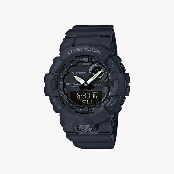 Casio Men's Black Resin Watch, Black Dial | Gba-800-1aer by i-watch