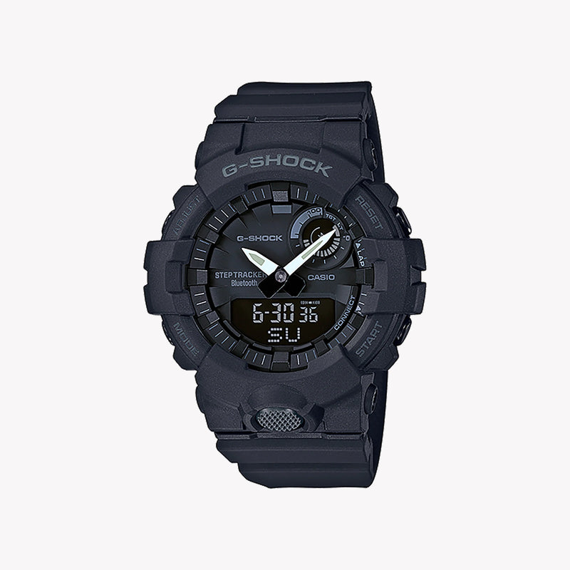 Casio Men's Black Resin Watch, Black Dial | Gba-800-1aer by i-watch