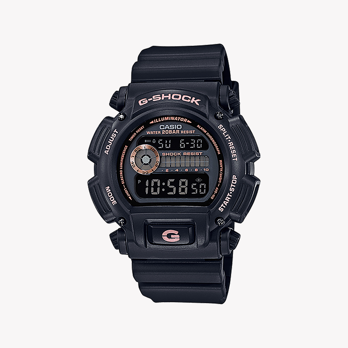 CASIO G-SHOCK DW-9052GBX-1A4DR - ADVENTURE-READY MEN'S WATCH WITH BOLD BLACK RESIN DESIGN
