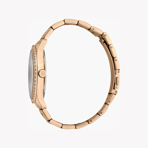 Esprit Women's Rose Gold Stainless Steel Watch, Silver Dial | Es1l162m0045 by i-watch
