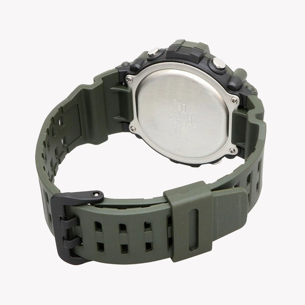 Casio Men's Green Resin Watch, Digital Display | Ae-1500whx-3avdf by i-watch