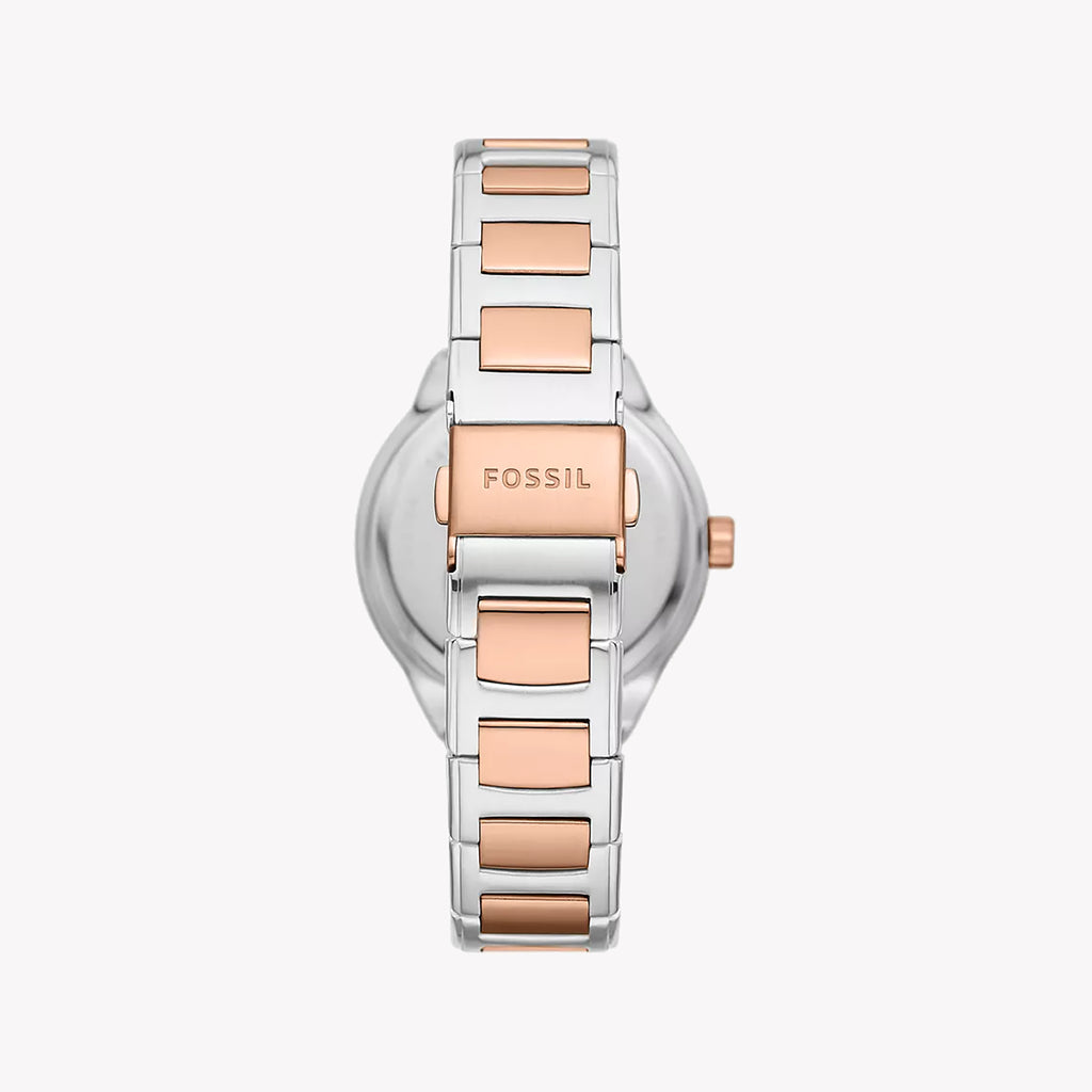 FOSSIL BQ3780 ELEGANT TIMEPIECE - SOPHISTICATED ROSE GOLD & SILVER WOMEN'S WATCH-i-Watch-3