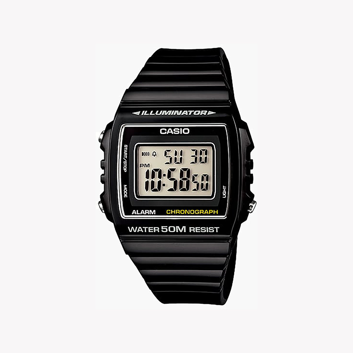 CASIO W-215H-1AV ADVENTURE READY - SPORTY DIGITAL TIMEPIECE WITH LED BACKLIGHT AND WATER RESISTANCE