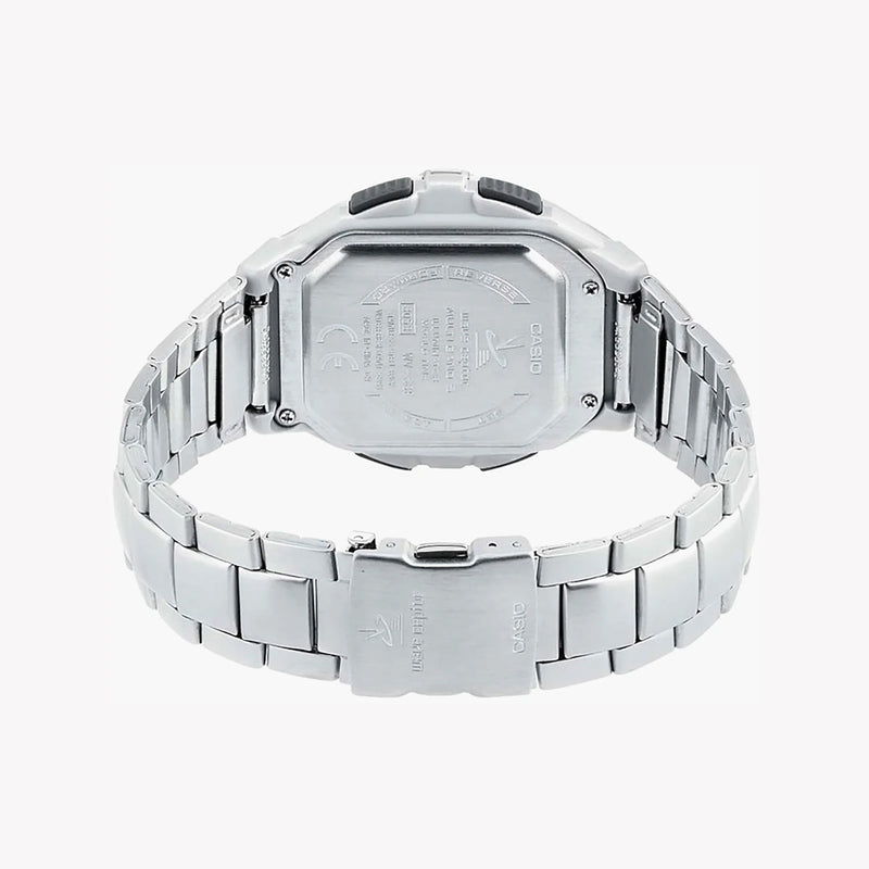 Casio Men's Silver & Resin Watch, Stainless Steel | Wv-58rd-1aef by i-watch