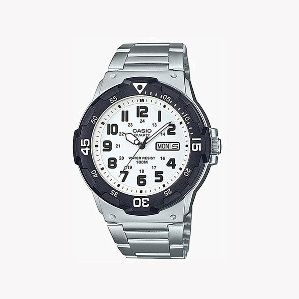 Casio Men's Stainless Steel Watch, Silver Case | Mrw-200hd-7bvdf by i-watch