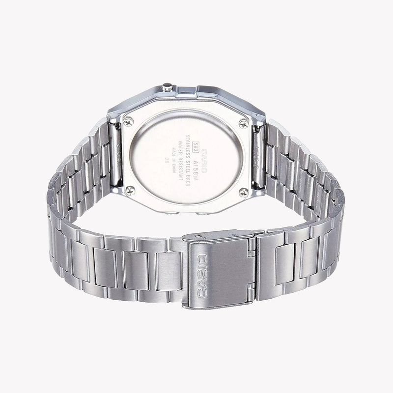 Casio Unisex Metal Watch, Stylish Design | A158w-1df by i-watch
