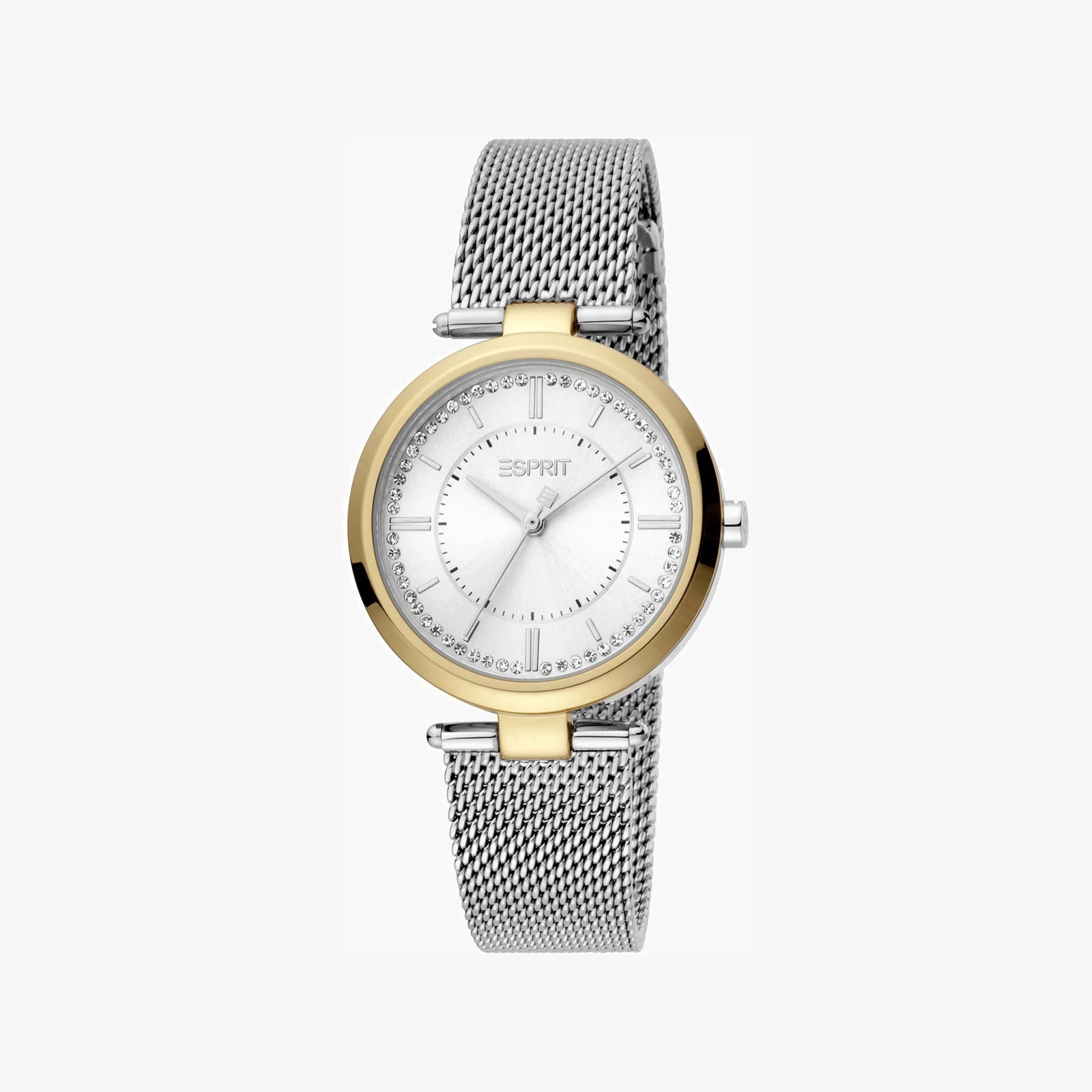 Esprit Women's Silver Stainless Steel Watch, Silver Dial | Es1l164m0035 by i-watch