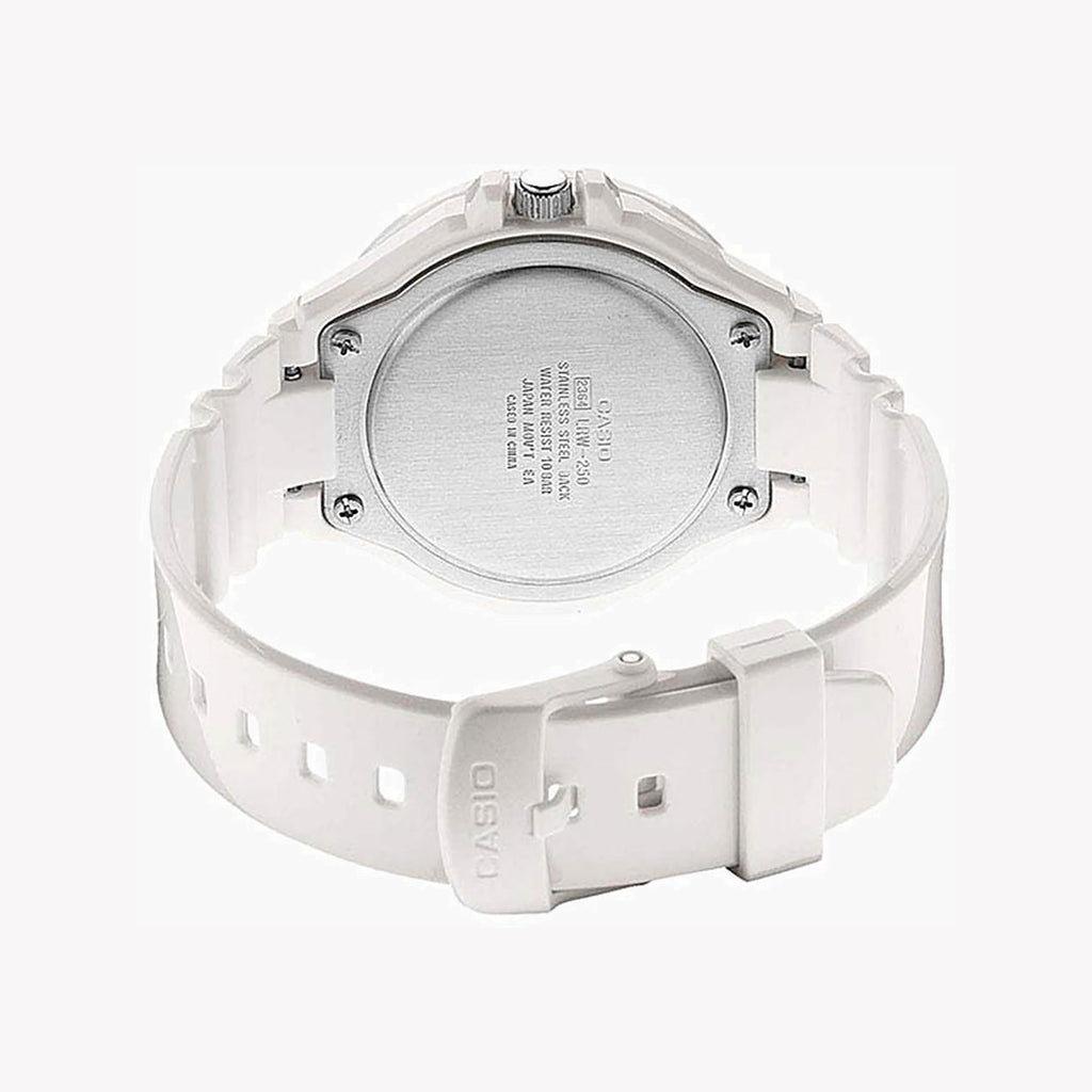 CASIO LRW-250H-4AVDF SPORTY CHIC - ADVENTURE-READY WOMEN'S WATCH with white resin band and vibrant design-i-Watch-3