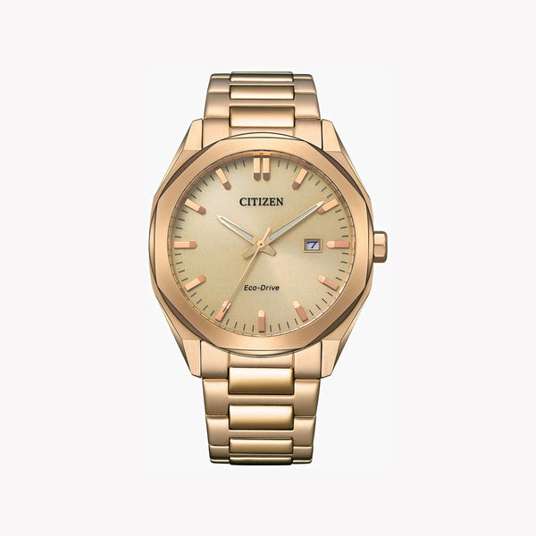 Citizen Eco-Drive Bm7603-82p - Elegant Gold Timepiece For The Modern Man by i-watch