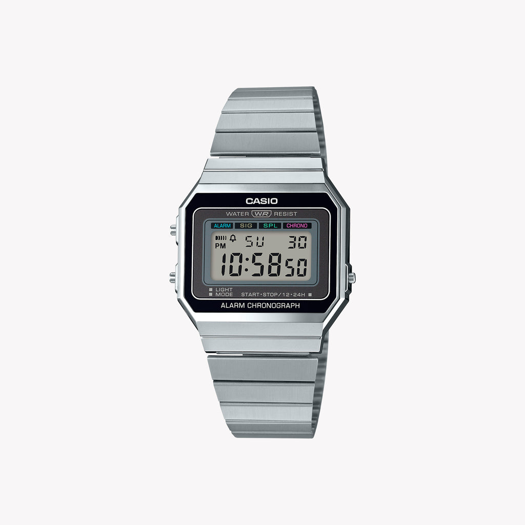 CASIO A700WE-1AEF - TIMELESS ELEGANCE UNISEX WATCH WITH SLEEK DESIGN AND MULTIFUNCTIONALITY