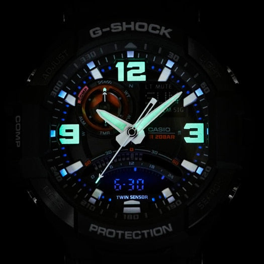 CASIO G-SHOCK GA-1000-1A ADVENTURE READY - ساعة رجالية أنيقة متعددة الوظائف