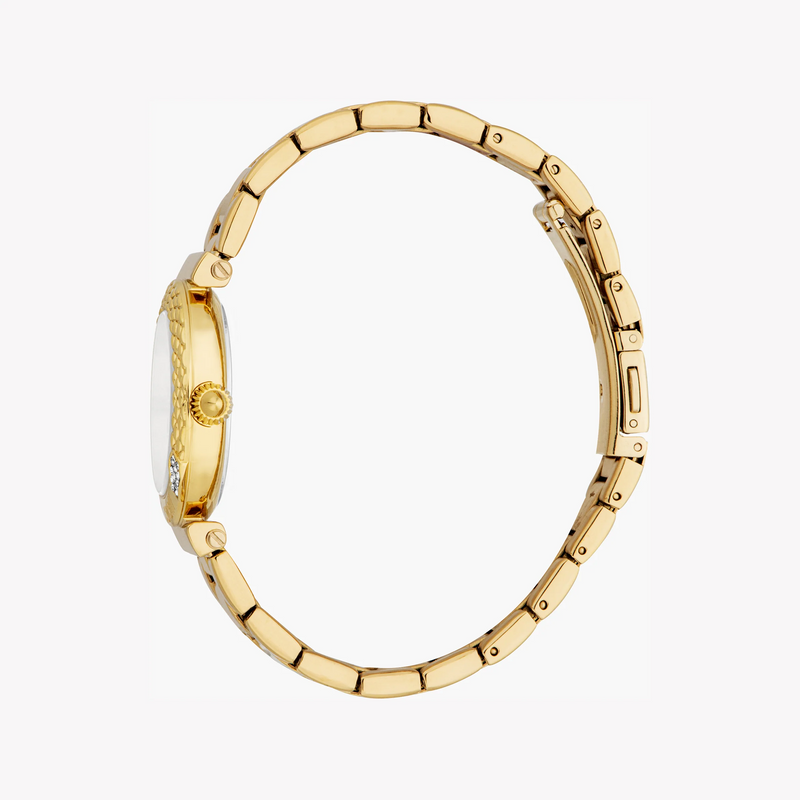 Just Cavalli Women's Gold Stainless Steel Watch, Silver Dial | Jc1l332m0055 by i-watch