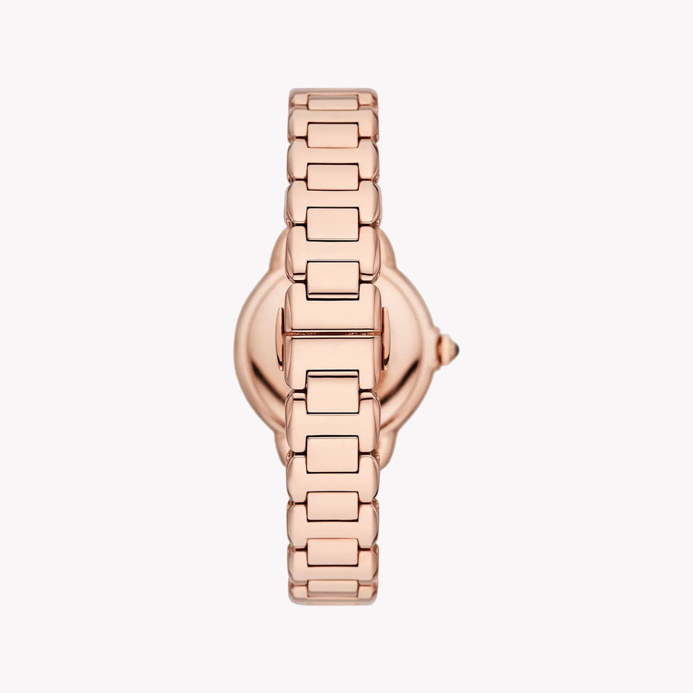 Emporio Armani Women's Rose Gold Watch, Brown Dial | Ar11570 by i-watch