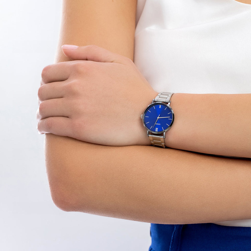 CASIO LTP-VT02D-2AUDF CHIC VERSATILITY - ELEGANT & SPORTY WOMEN'S WATCH WITH STAINLESS STEEL BAND-i-Watch-2