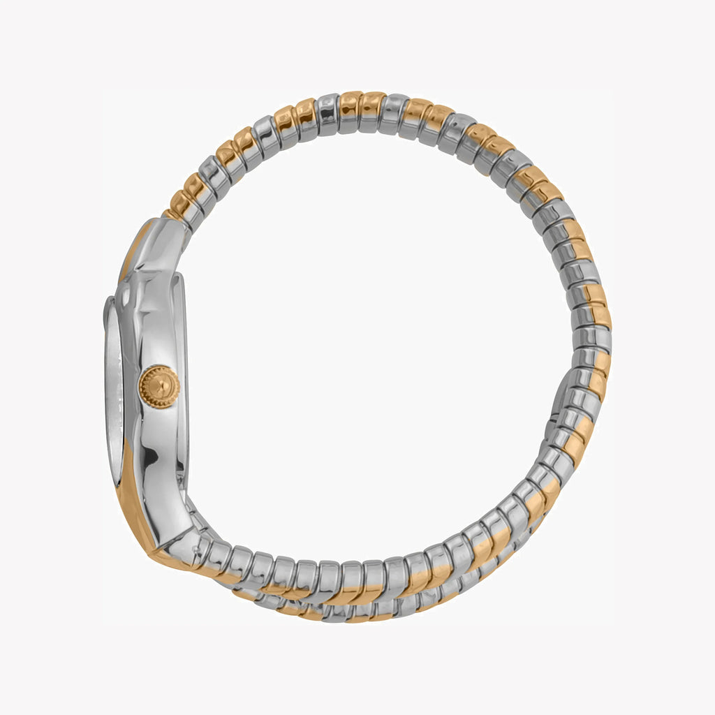 JUST CAVALLI Women's Watch with Silver Stainless Steel Case and Silver & Gold Stainless Steel Band-i-Watch-2