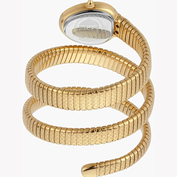 Just Cavalli Women's Gold Stainless Steel Watch, Champagne Dial | Jc1l163m0025 by i-watch