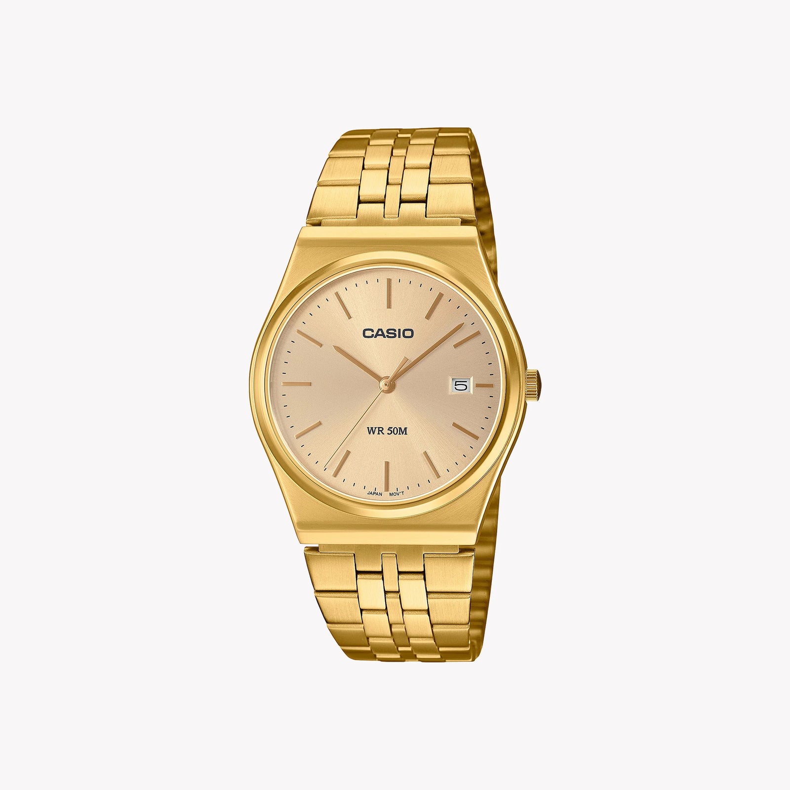 Casio Men's Gold Watch, Stainless Steel Case | Mtp-B145g-9av by i-watch
