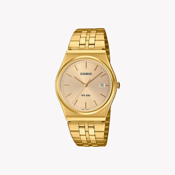 Casio Men's Gold Watch, Stainless Steel Case | Mtp-B145g-9av by i-watch