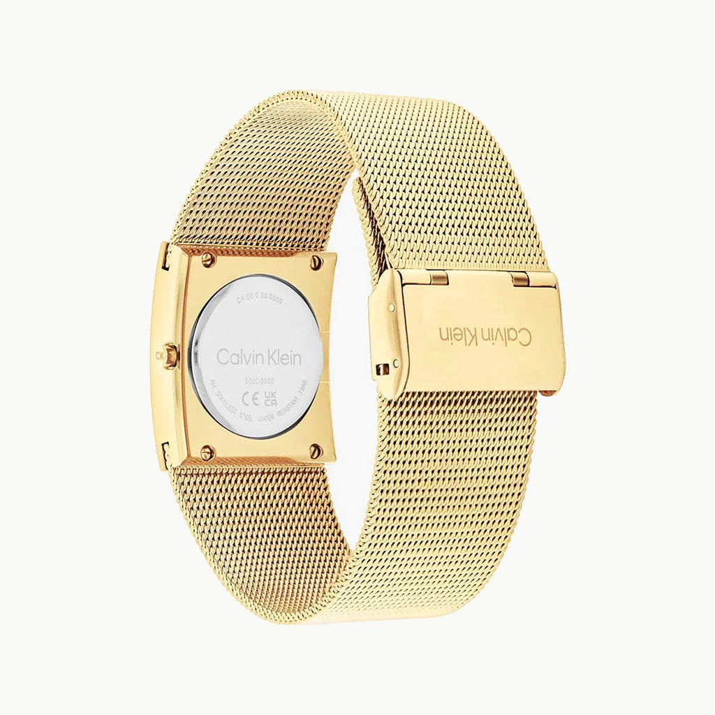 CK CALVIN KLEIN NEW COLLECTION - GOLD SOPHISTICATION UNISEX WATCH - ELEVATE YOUR STYLE-i-Watch-3