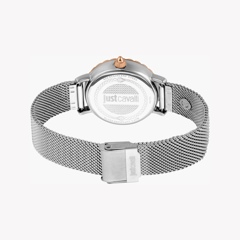 Just Cavalli Women's Silver Watch, Elegant Design | Jc1l124m0105 by i-watch
