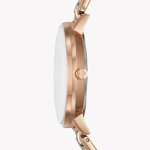 A|X ARMANI EXCHANGE AX5552 RADIANT CHARM - ROSE GOLD STUNNER FOR THE MODERN WOMAN-i-Watch-2
