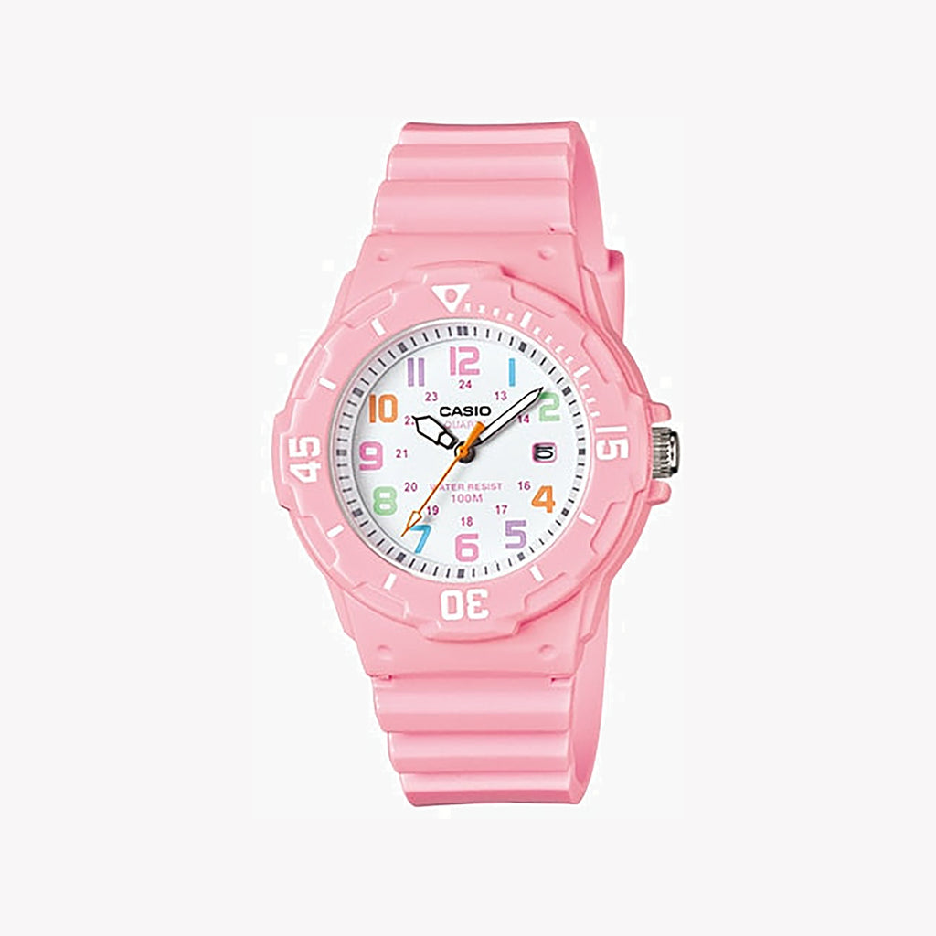 CASIO Women's Watch with Pink Resin Case and Pink Resin Band-i-Watch-3
