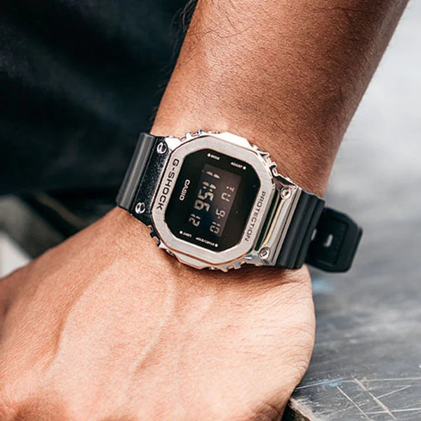 Casio G-Shock Gm-5600-1dr Adventure-Ready - Bold Metal & Resilient Black Design by i-watch