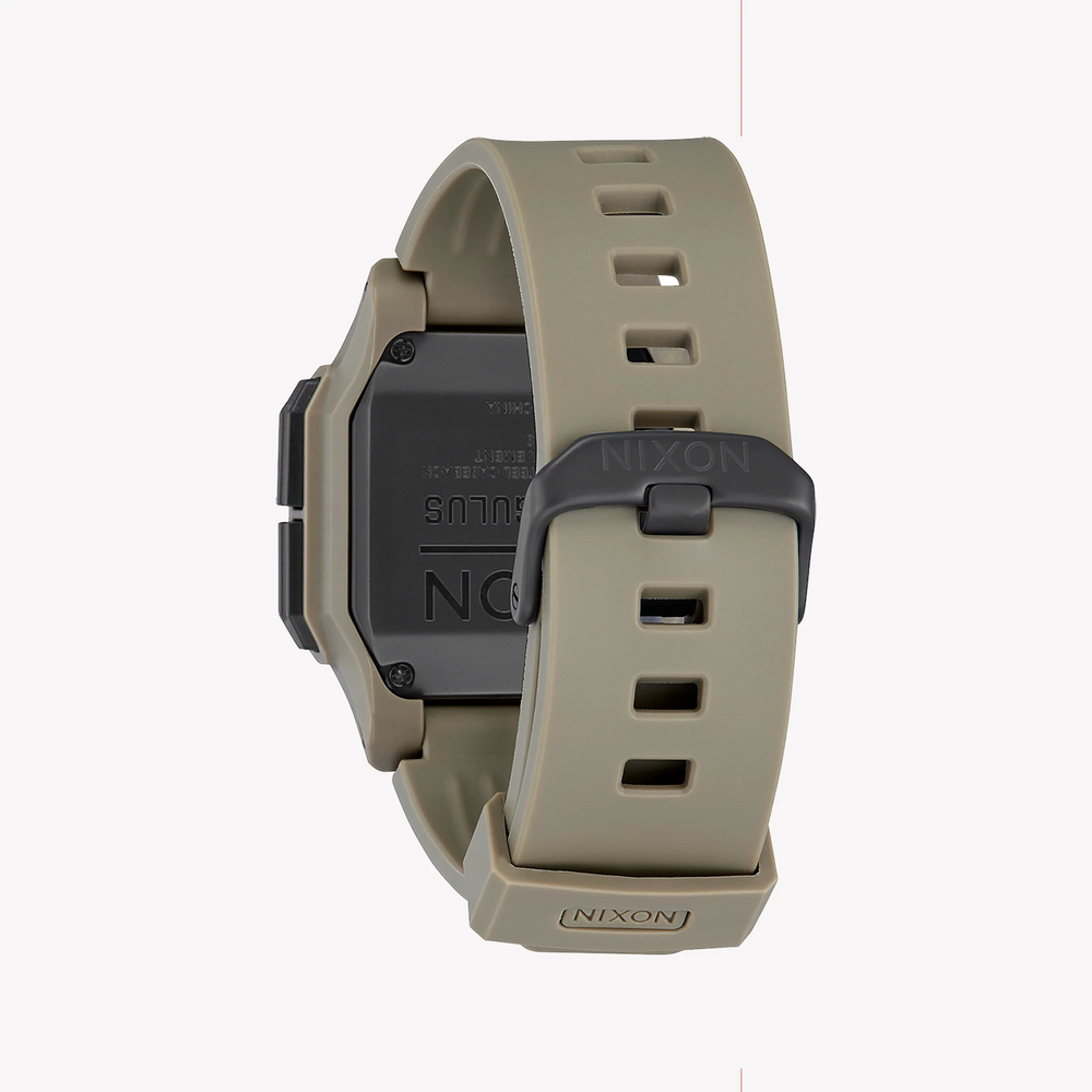 Nixon Unisex Beige Rubber Watch, Digital Dial | A1180-2711 by i-watch