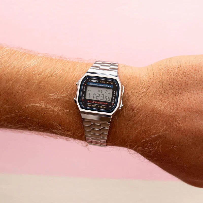 Casio A168wa-1uwd Sporty Elegance - Modern Timepiece For Active Lifestyles by i-watch