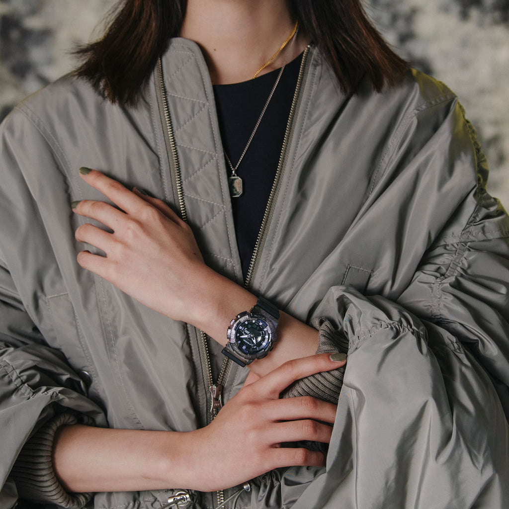 CASIO G-SHOCK GM-S114GEM-1A2ER DYNAMIC VERSATILITY - BOLD BLACK & PURPLE ADVENTURE WATCH-i-Watch-5