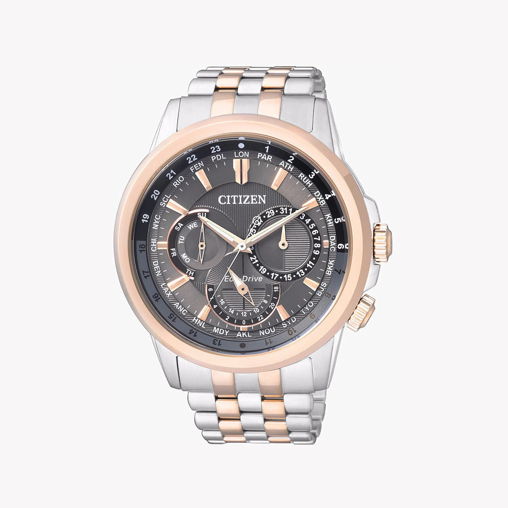 Citizen Bu2026-65h Modern Timepiece - Elegant Gold Eco-Drive Men's Watch by i-watch