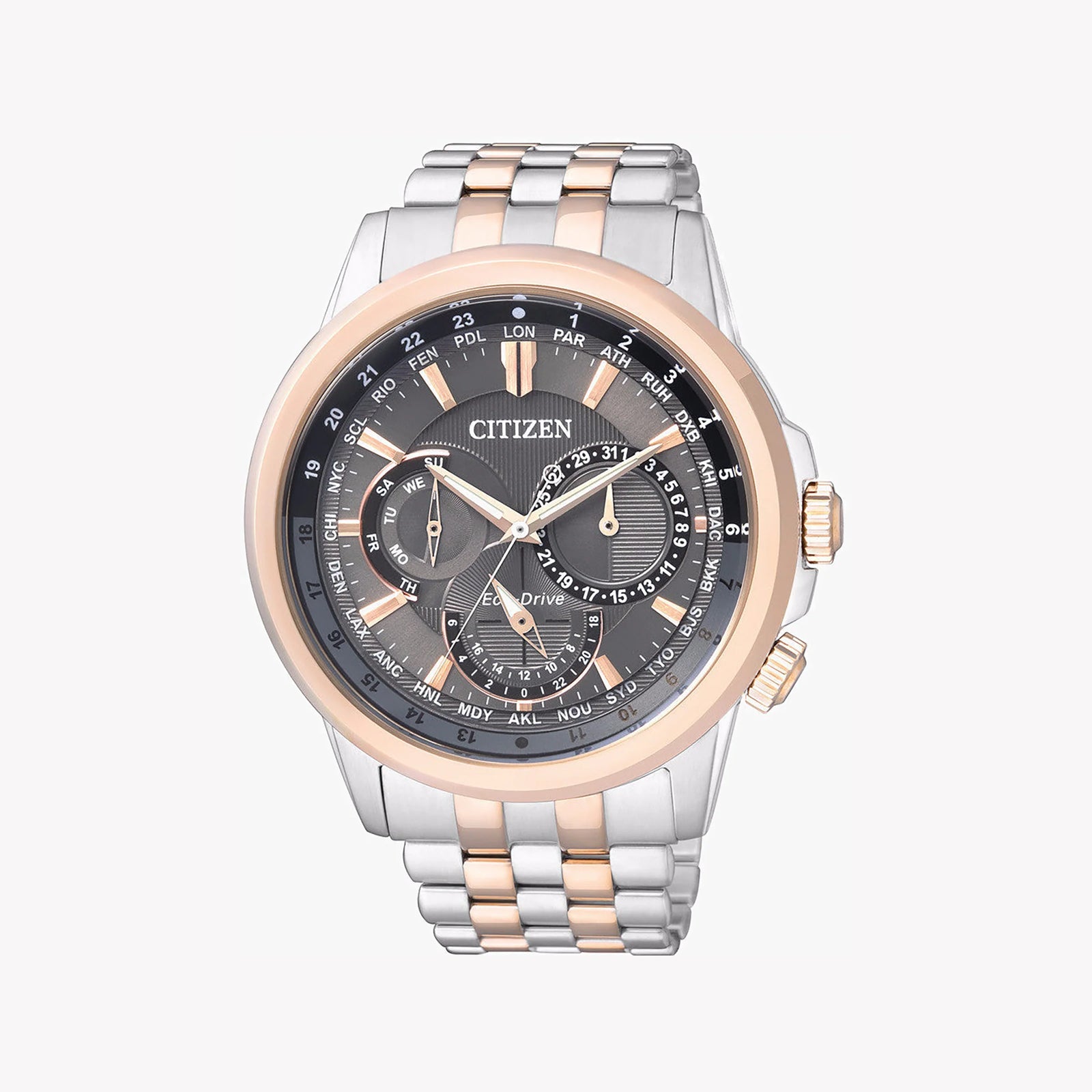 Citizen Bu2026-65h Modern Timepiece - Elegant Gold Eco-Drive Men's Watch by i-watch
