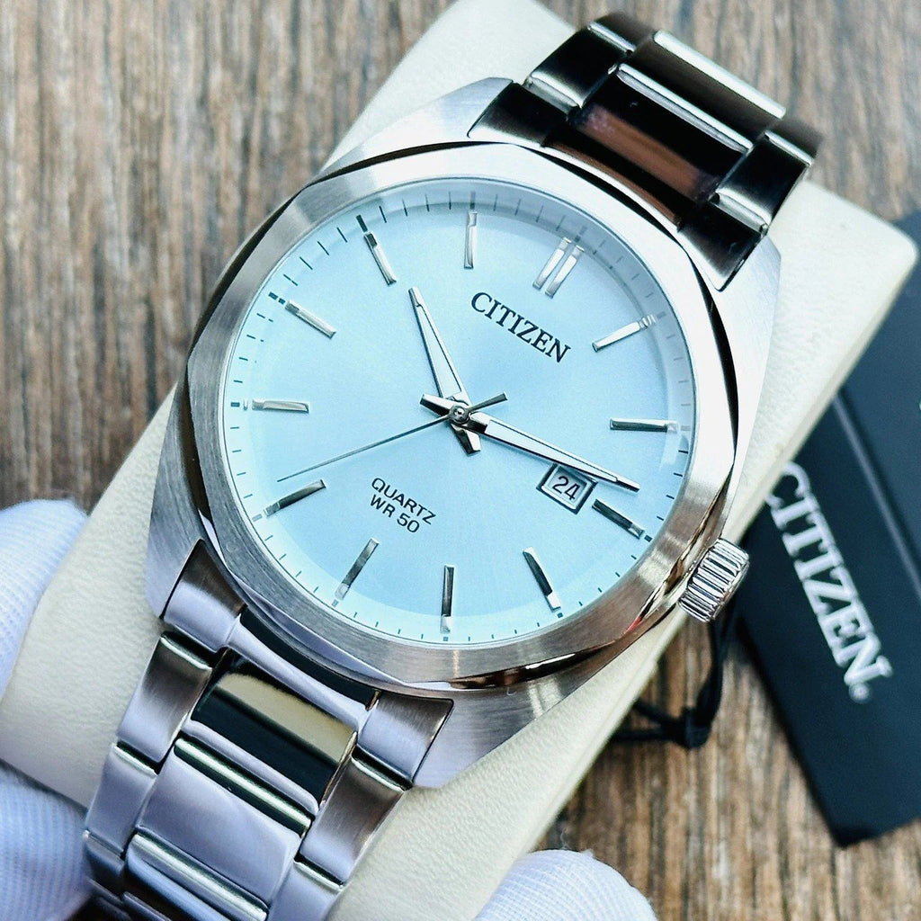 CITIZEN BI5110-54M - ELEGANT STAINLESS STEEL MEN'S WATCH WITH DATE FUNCTION & WATER RESISTANCE-i-Watch-6