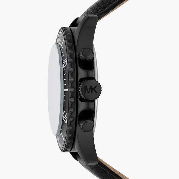 MICHAEL KORS MK9053 BOLD ELEGANCE - MEN'S BLACK STAINLESS STEEL TIMEPIECE-i-Watch-2