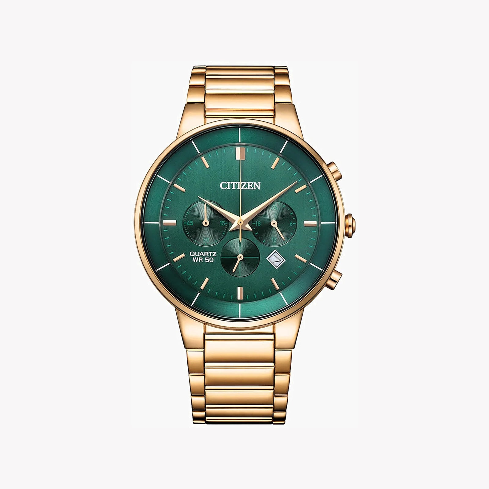 Citizen Men's Gold Watch, Green Dial | An8223-54x by i-watch