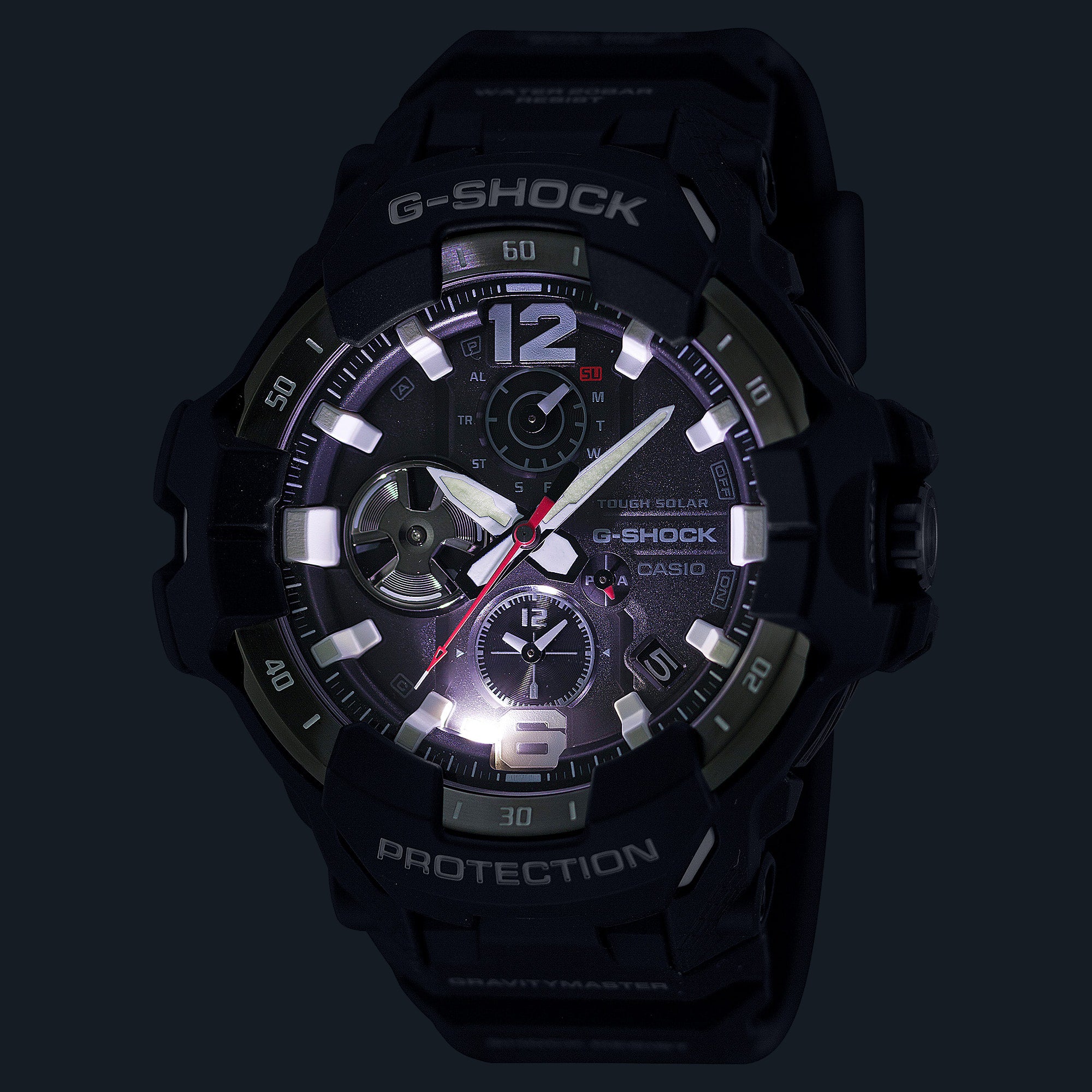 Casio Men's Black Resin Watch, Analog Dial | GR-B300-1AER