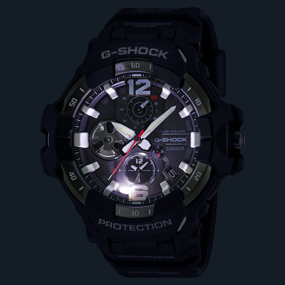 Casio Men's Black Resin Watch, Analog Dial | Gr-B300-1aer by i-watch