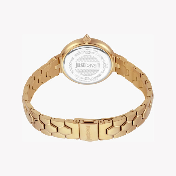 Just Cavalli Women's Gold Stainless Steel Watch, White Dial | Jc1l128m0565 by i-watch
