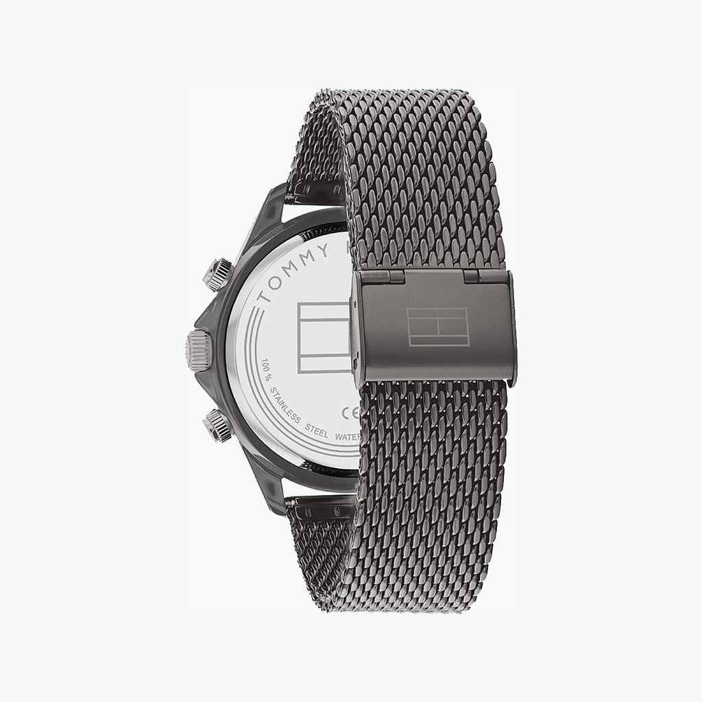 TOMMY HILFIGER 1792019 - BOLD GREY STAINLESS STEEL MEN'S WATCH - MODERN ELEGANCE & FUNCTIONALITY-i-Watch-3