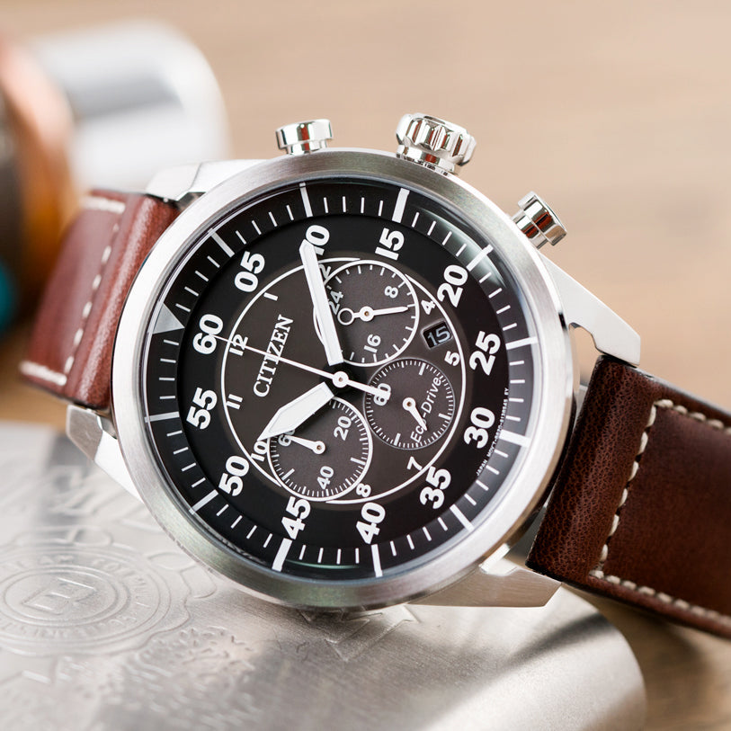 CITIZEN CA4210-16E POLYVALENCE DYNAMIQUE - MONTRE CHRONOGRAPHE ECO-DRIVE POUR HOMMES