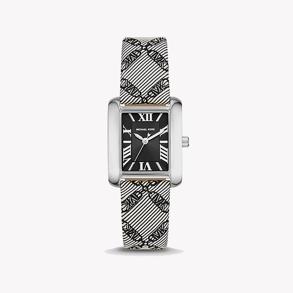 Michael Kors Women's Silver Watch, Black Dial | Mk2991 by i-watch