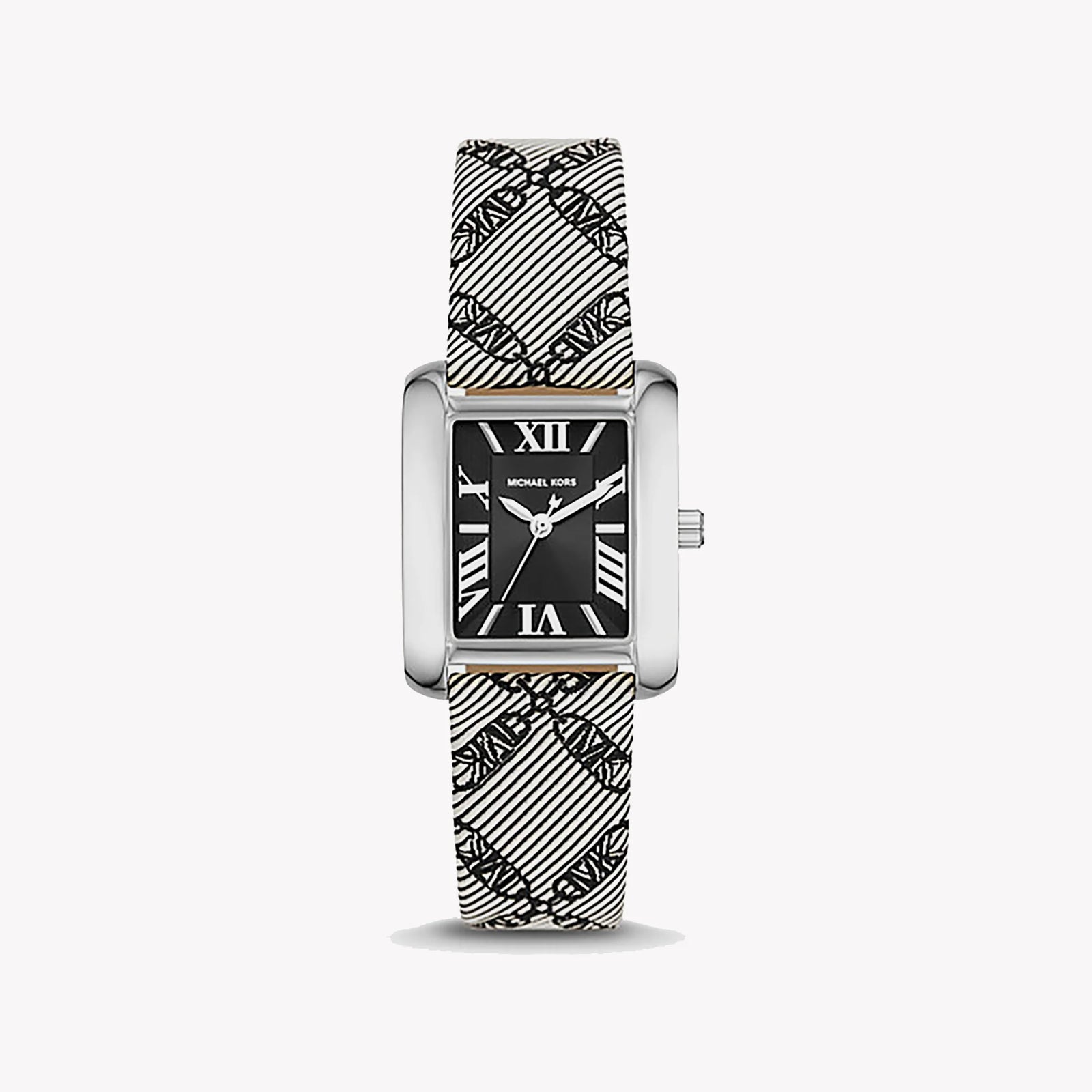 Michael Kors Women's Silver Watch, Black Dial | Mk2991 by i-watch