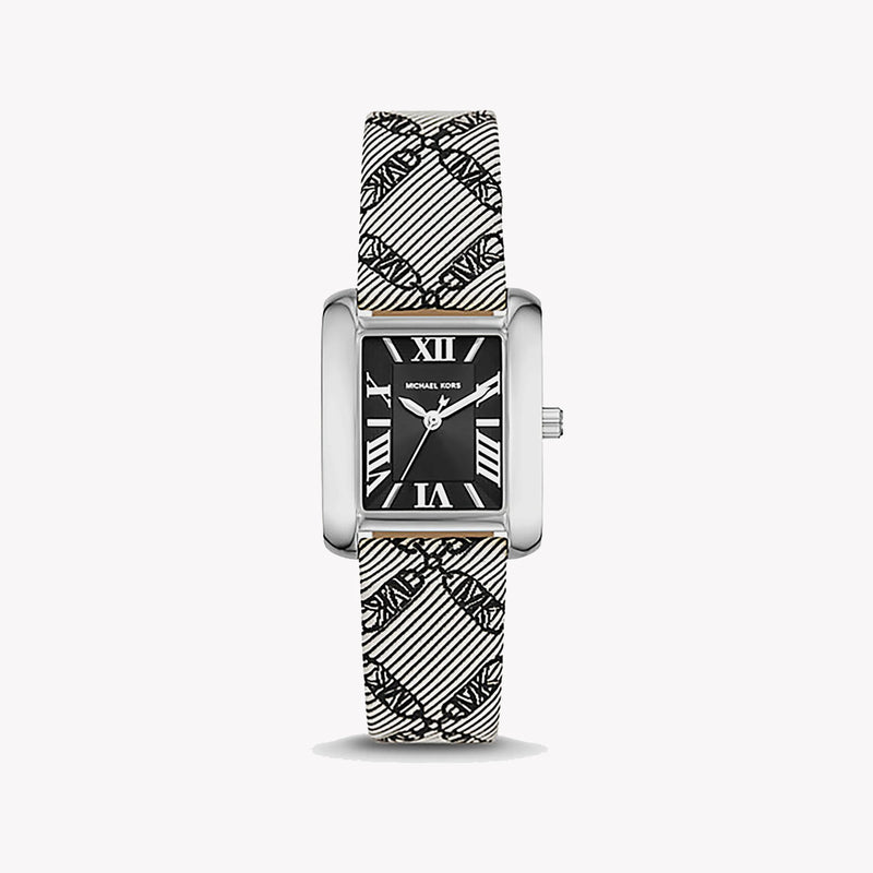 Michael Kors Women's Silver Watch, Black Dial | Mk2991 by i-watch