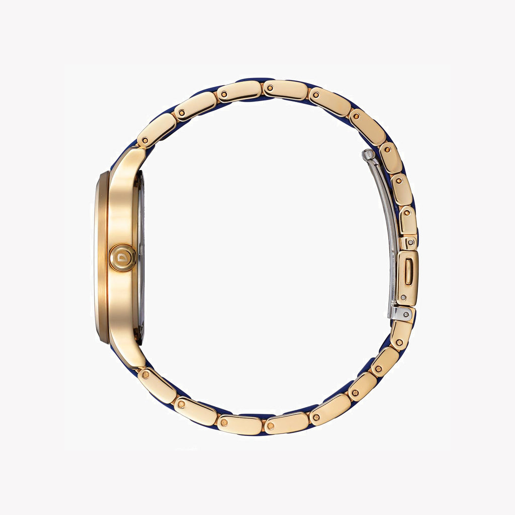 CITIZEN FE7078-93A - CHARMING PRECISION SERIE Women's Watch with Gold Case and Blue Band-i-Watch-2