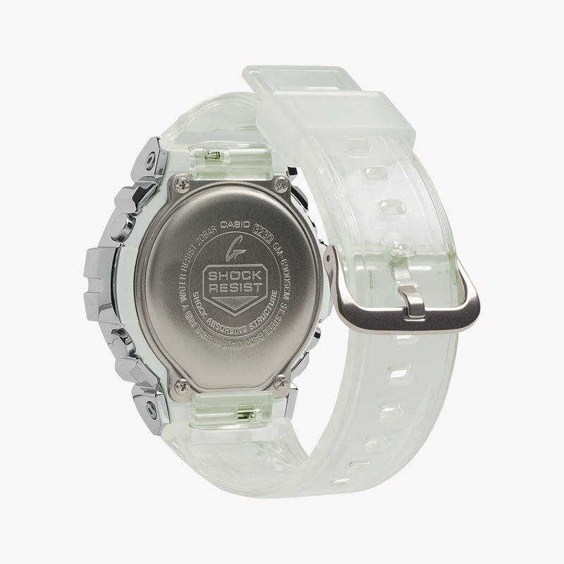 G-Shock Unisex White Resin Watch, Digital Dial | Gm-6900scm-1dr by i-watch