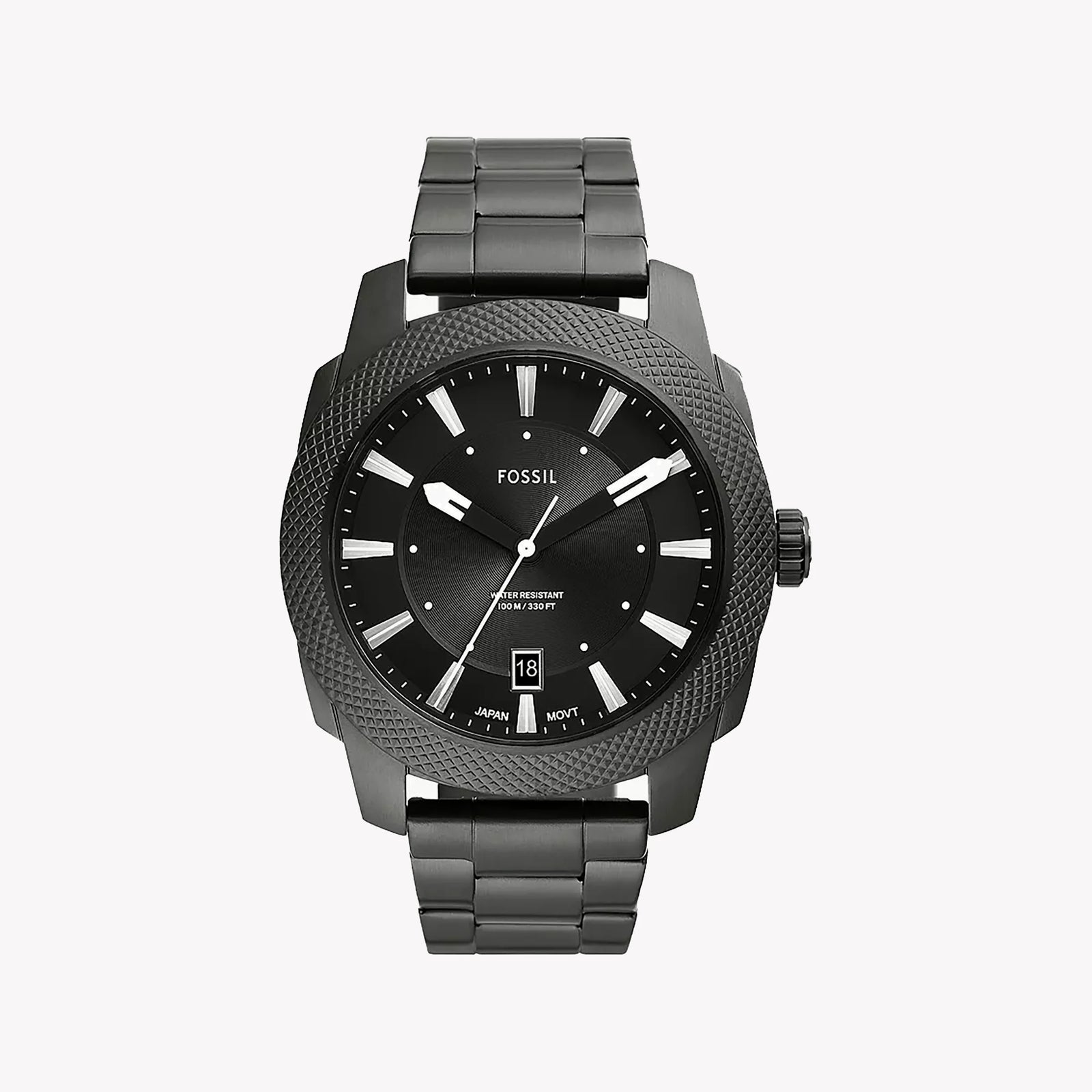 Fossil Men's Black Stainless Steel Watch, Black Dial | Fs5970 by i-watch