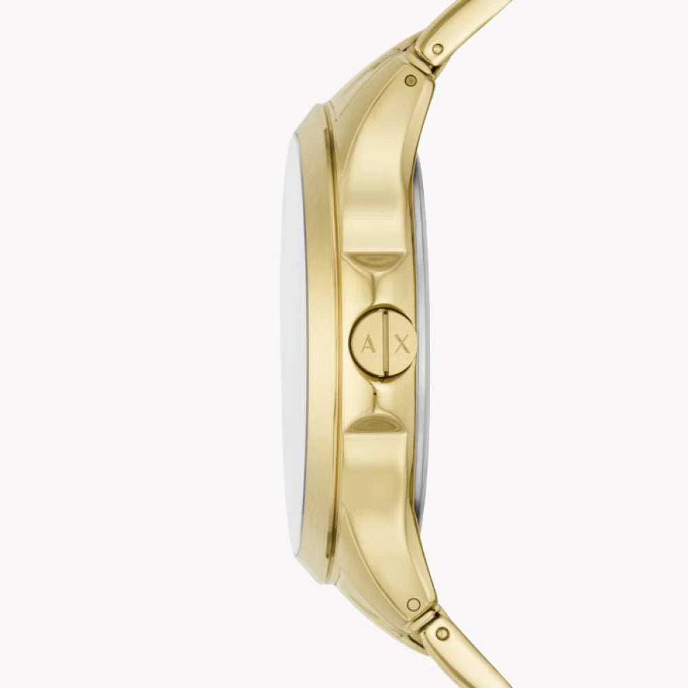 ARMINI EXCHANGE AX2443 - BOLD GOLD STAINLESS STEEL TIMEPIECE WITH BLACK DIAL-i-Watch-2